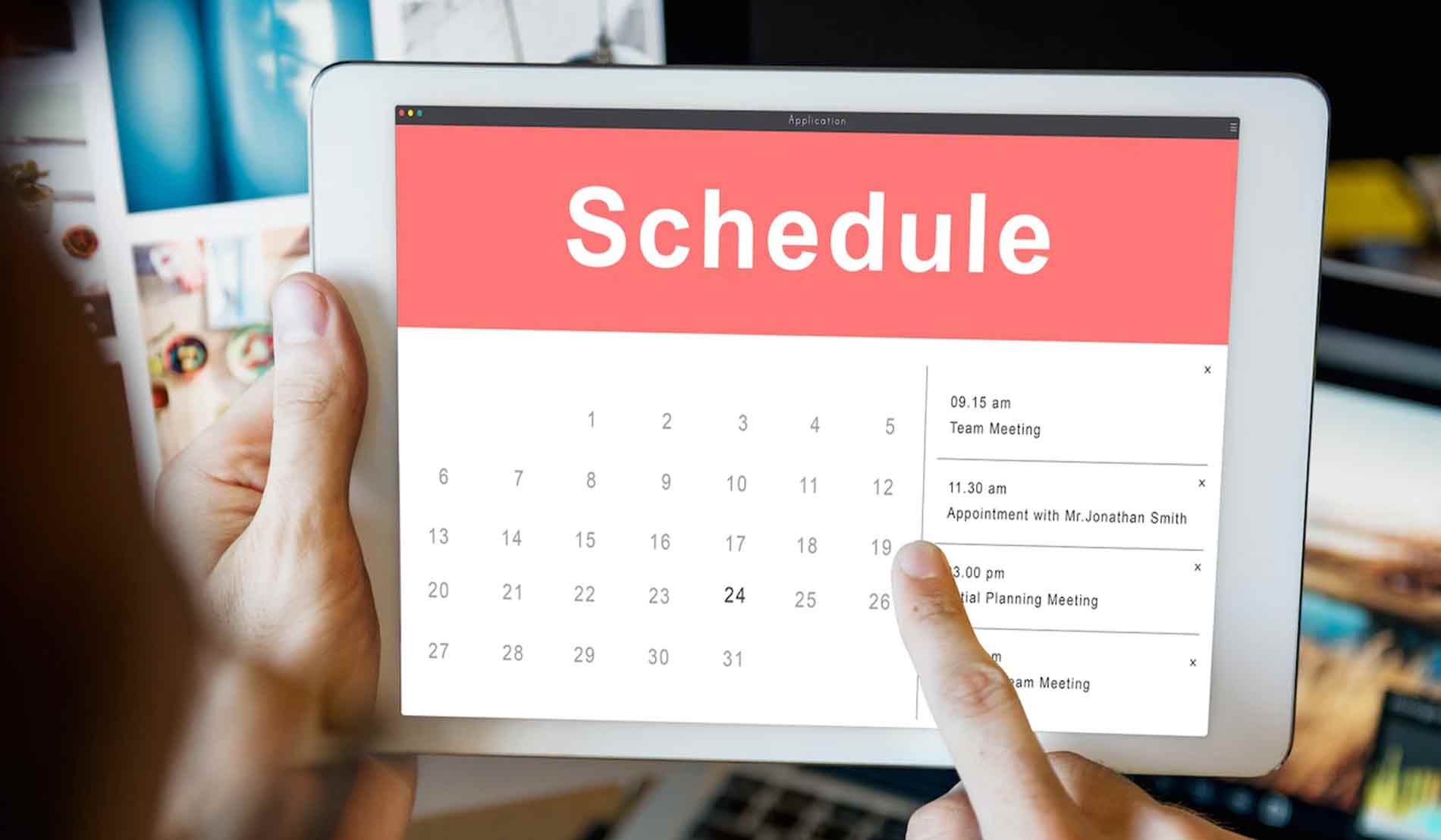 job scheduling application